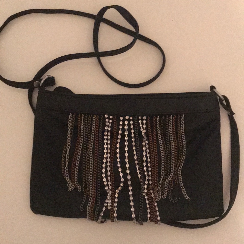Leather crossbody purse